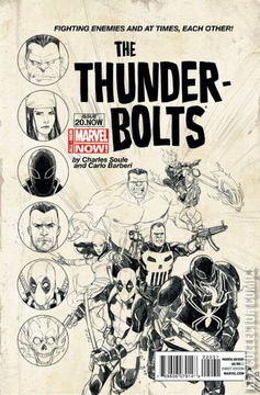 Variant Cover for Thunderbolts #20
