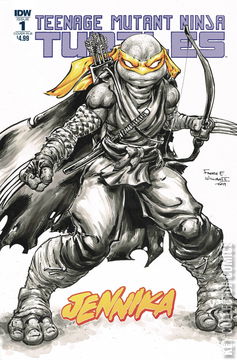 Variant Cover for Teenage Mutant Ninja Turtles: Jennika #1
