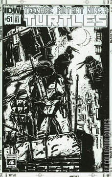 Variant Cover for Teenage Mutant Ninja Turtles #51