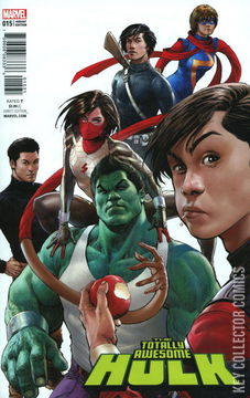 Variant Cover for Totally Awesome Hulk #15