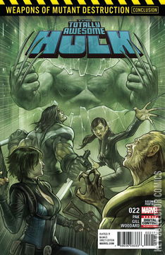 Variant Cover for Totally Awesome Hulk #22