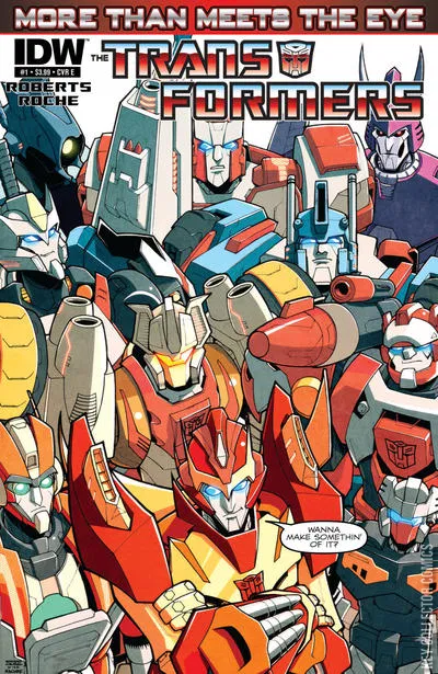Cover art for Transformers: More Than Meets The Eye #1 