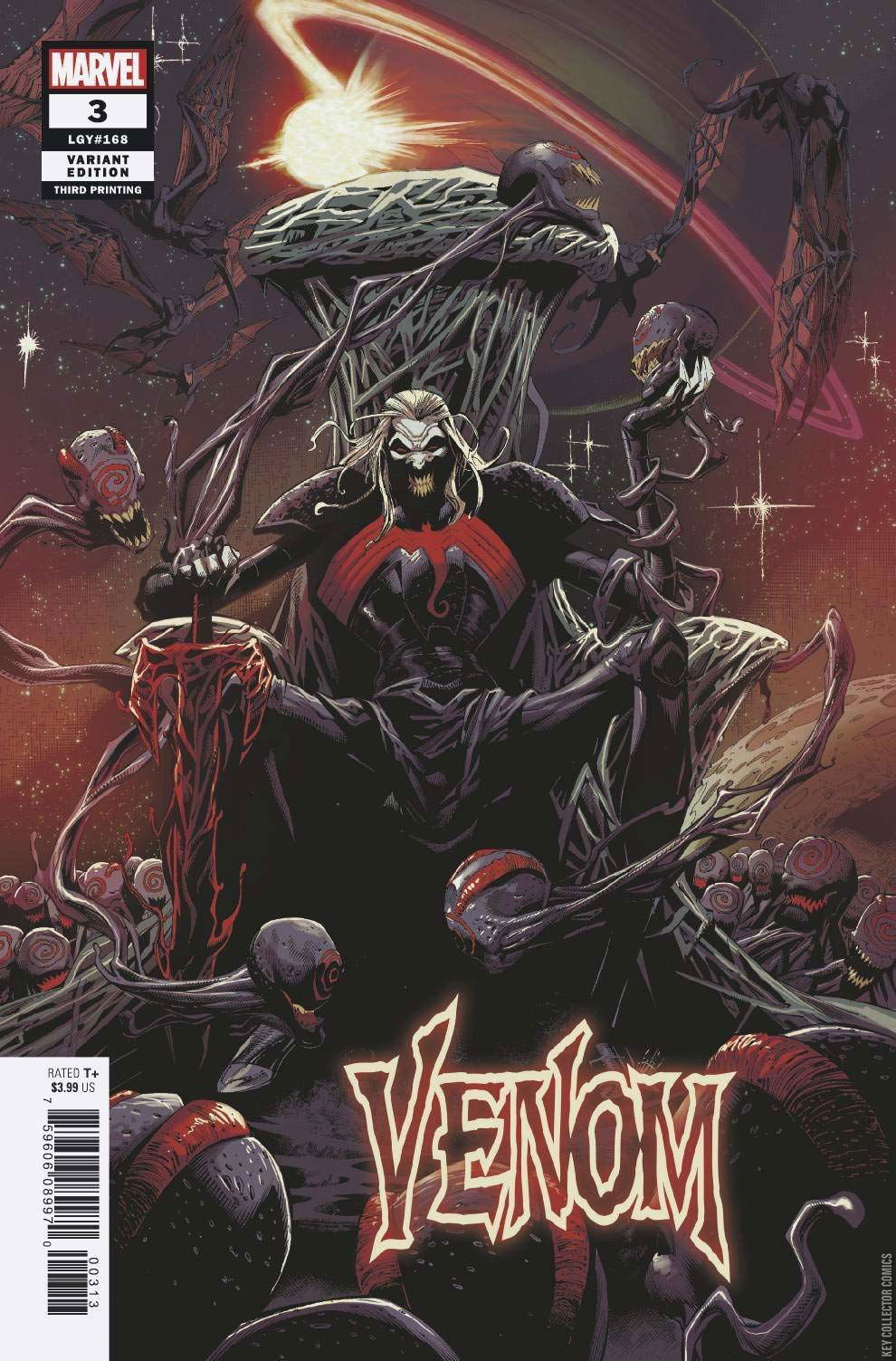 Venom #3 3rd Print Published November 2018 | Key Colle