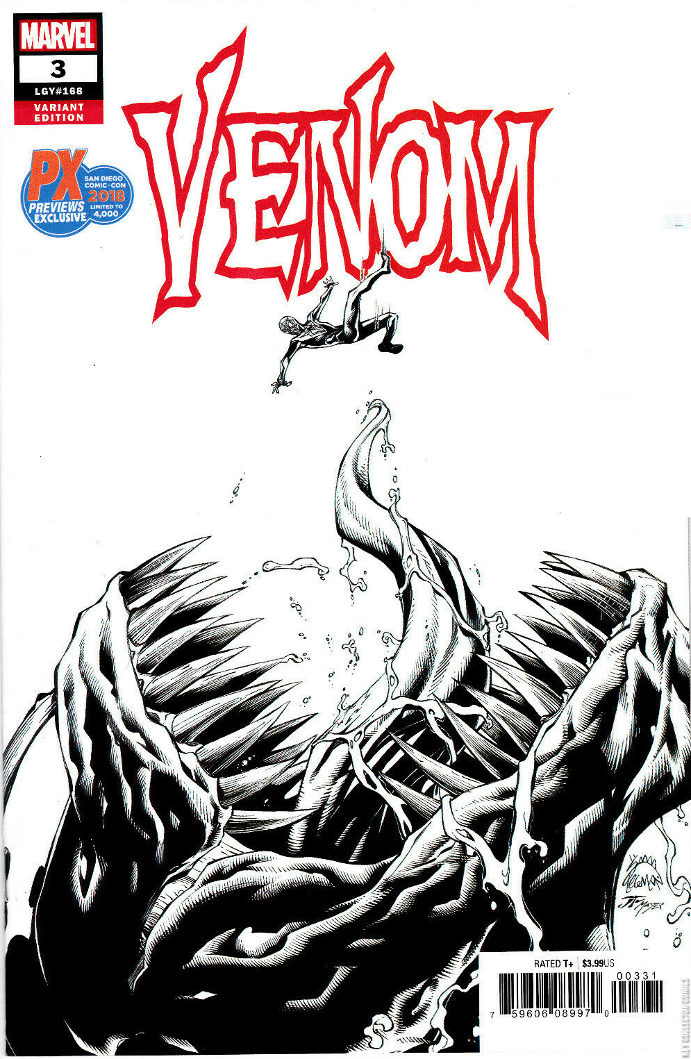 VENOM #3 SDCC 2018 top San Diego Comic Con Variant Edition Limited to 4000