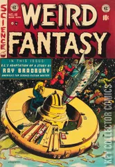 Cover for Weird Fantasy #18