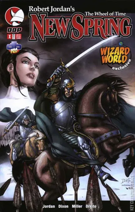 Cover art for Robert Jordan's The Wheel of Time: New Spring Wizard World