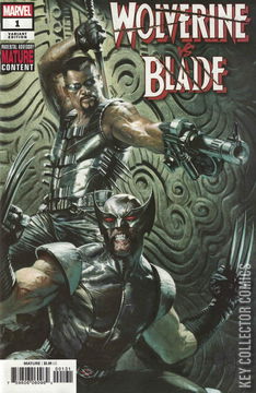 Variant Cover for Wolverine vs. Blade #1
