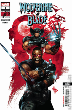 Variant Cover for Wolverine vs. Blade #1