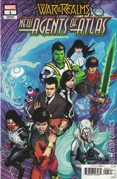 Variant Cover for War of the Realms: New Agents of Atlas #1