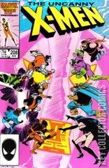 Cover for Uncanny X-Men #208