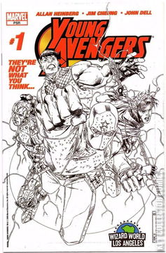 Variant Cover for Young Avengers #1