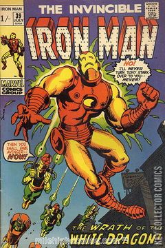 Variant Cover for Iron Man #39