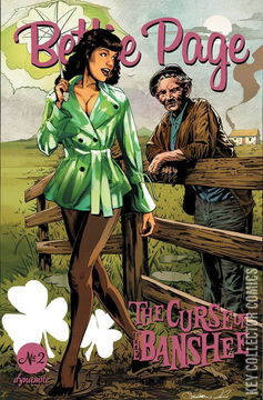 Variant Cover for Bettie Page: The Curse of the Banshee #2