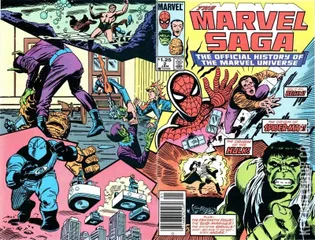 Variant Cover for Marvel Saga: The Official History of the Marvel Universe #2