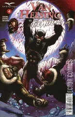 Variant Cover for Van Helsing vs. The Werewolf #4