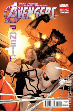 Variant Cover for Avengers: X-Sanction #4