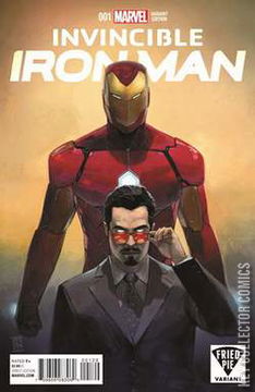 Variant Cover for Invincible Iron Man #1