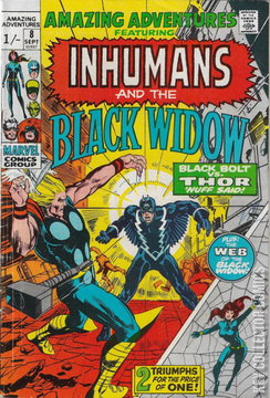 Variant Cover for Amazing Adventures #8