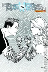 Variant Cover for The Bionic Man vs. The Bionic Woman #1