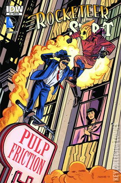 Variant Cover for The Rocketeer and the Spirit: Pulp Friction #3