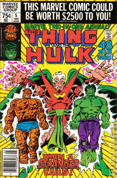 Variant Cover for Marvel Two-In-One Annual #5