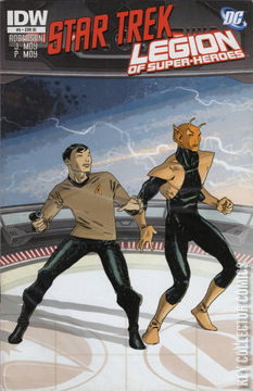 Variant Cover for Star Trek / Legion of Super-Heroes #5