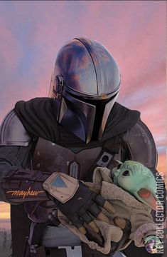 Variant Cover for Star Wars: The Mandalorian #2