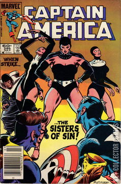 Variant Cover for Captain America #295