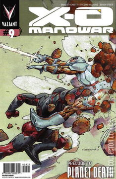 Variant Cover for X-O Manowar #9