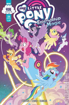 Variant Cover for My Little Pony: Friendship Is Magic #100