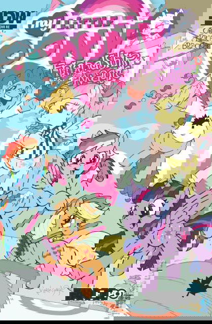 Variant Cover for My Little Pony: Friendship Is Magic #1