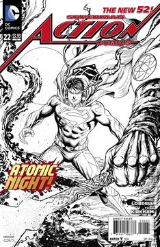 Variant Cover for Action Comics #22