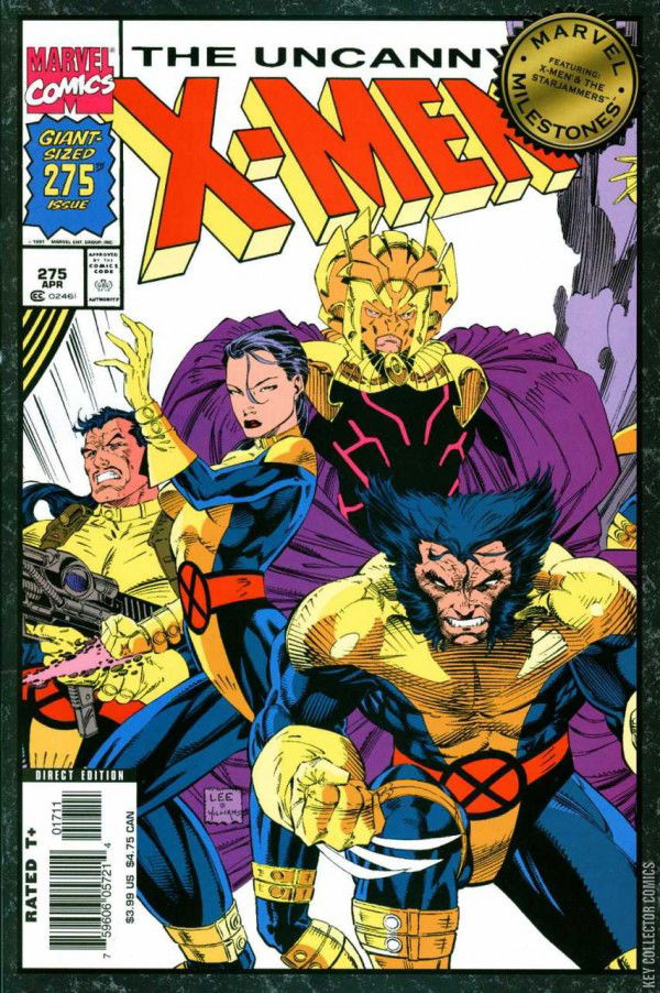 Marvel Milestones: Jim Lee & Chris Claremont's X-Men & The Starjammers ...