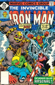 Variant Cover for Iron Man #114