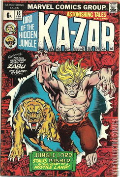 Variant Cover for Astonishing Tales #16