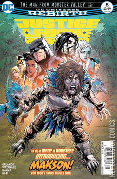 Variant Cover for Justice League of America #8