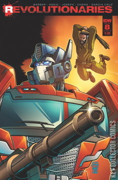 Variant Cover for Revolutionaries #8