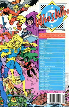 Variant Cover for Who's Who: The Definitive Directory of the DC Universe #6