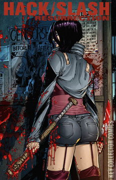 Variant Cover for Hack / Slash: Resurrection #12