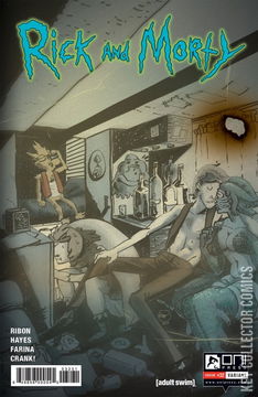 Variant Cover for Rick and Morty #32
