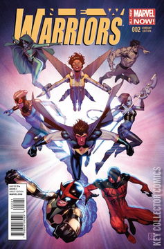 Variant Cover for New Warriors #2