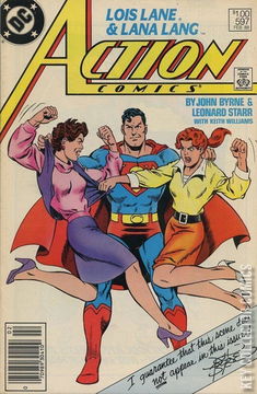 Variant Cover for Action Comics #597