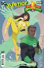 Cover for Justice League / Power Rangers #1