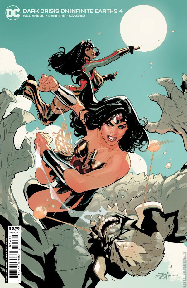 Cover art for Dark Crisis On Infinite Earths #4 