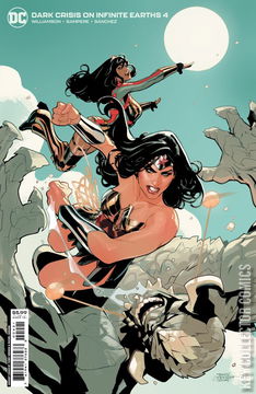 Variant Cover for Dark Crisis On Infinite Earths #4
