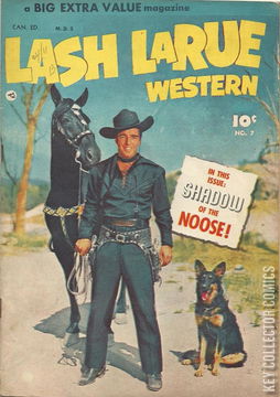 Variant Cover for Lash LaRue Western #7