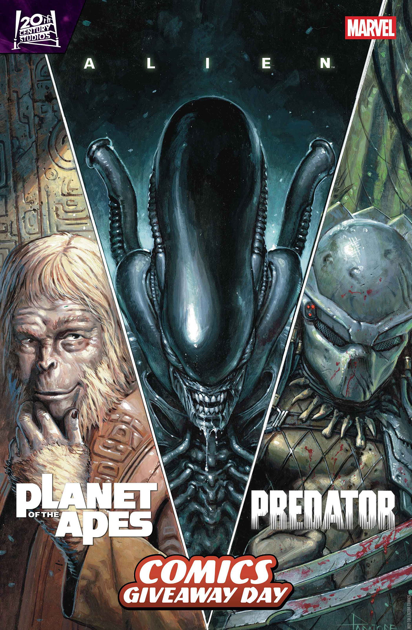 Comics Giveaway Day: Alien / Predator / Planet of the Apes P