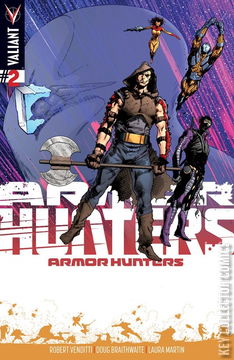 Variant Cover for Armor Hunters #2