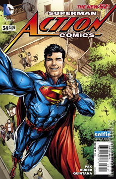 Variant Cover for Action Comics #34
