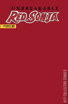 Variant Cover for Unbreakable Red Sonja #1